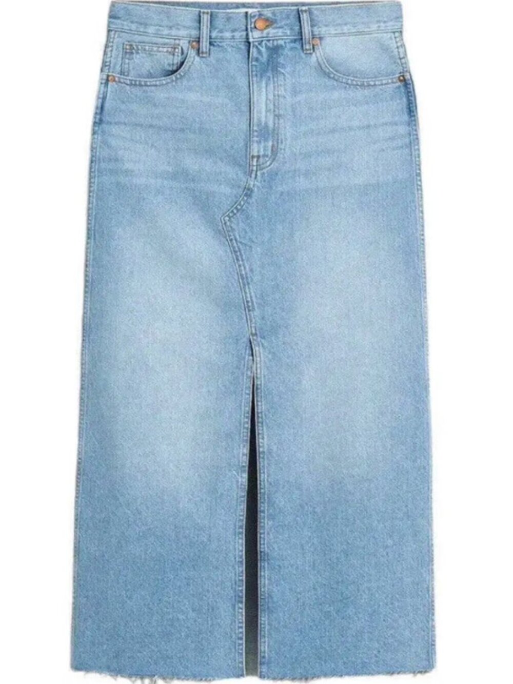 Madewell Denim Maxi Skirt in Merrimon Wash - NWOT and SOLD OUT